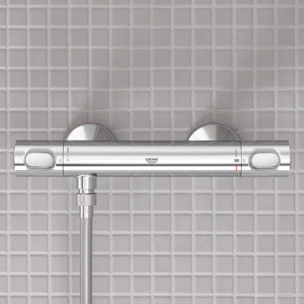 Термостат для душа Grohe Precision Flow, цвет хром 83083095 STLM-2200655 - Вид №2
