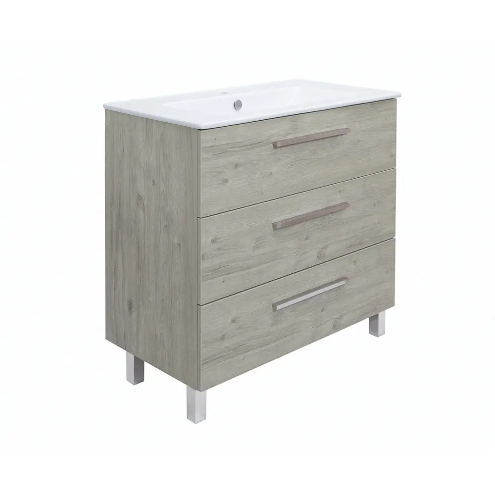 Тумба Santreyd Мадрид Квадро для ванной с тремя ящиками 84439268 Ванная комната STLM-0980014 - Вид №3