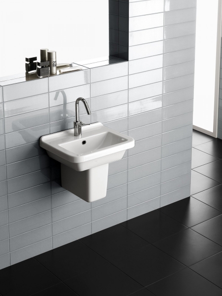 YXBJ01 Умывальник Erika Pro 45 Hatria  - Вид №1