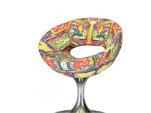 Тканевое кресло