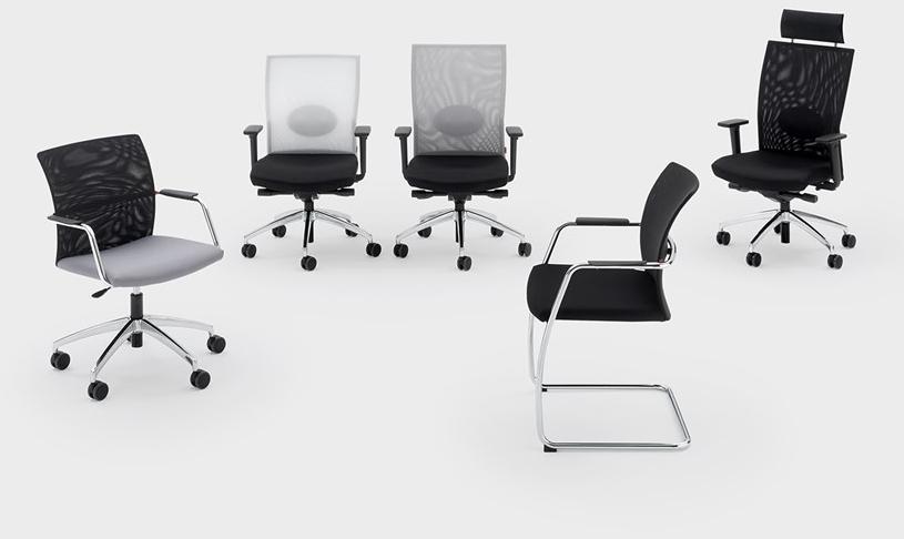 Viganò Стул консольный из ткани с подлокотниками Queen mesh sun-id-1403179 - Вид №2