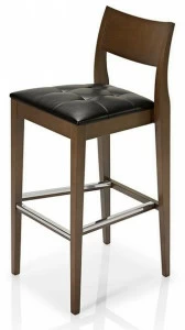 JMS Кожаное кресло с подставкой для ног Elie M 64cr