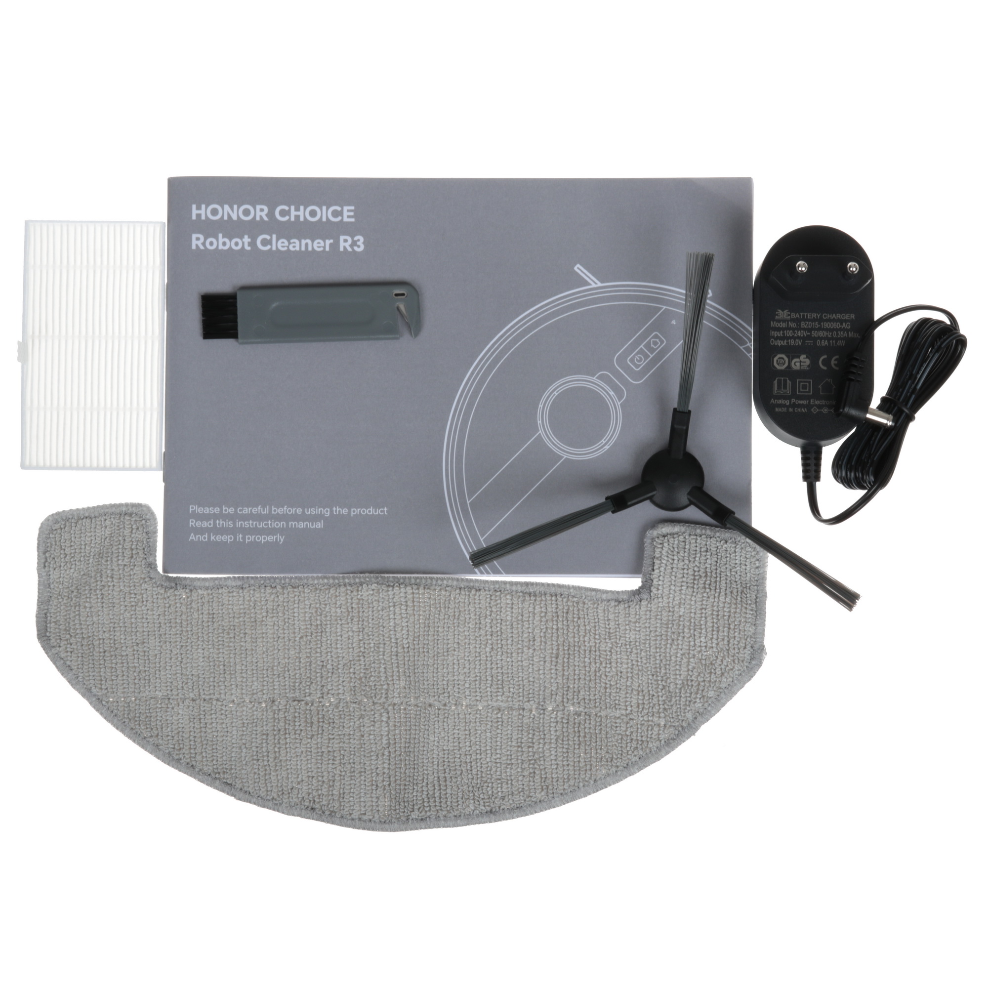 5610472 Робот-пылесос HONOR CHOICE Robot Cleaner R3 белый STDN-0119478 - Вид №7