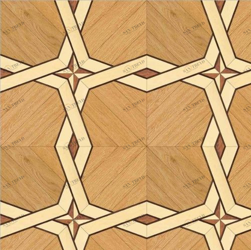 Художественный паркет Da Vinci Щитовой 26-532 Дуб (Гладкая) 500х500 мм 26010532