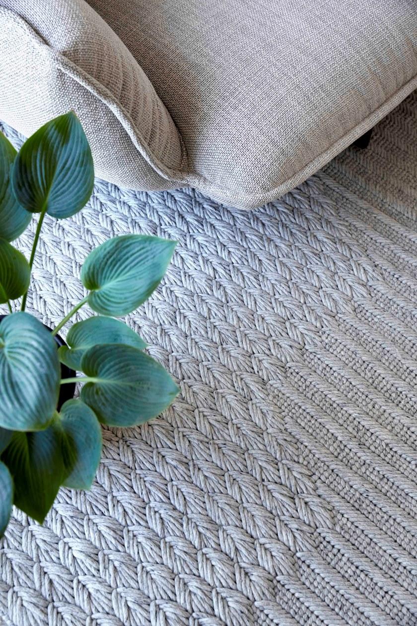 GAN Однотонный прямоугольный шерстяной коврик в современном стиле sun-id-1487332 - Вид №8