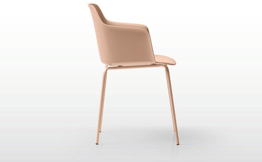 Quinti Sedute Стул полипропиленовый с подлокотниками Deep plastic sun-id-1473247 - Вид №2