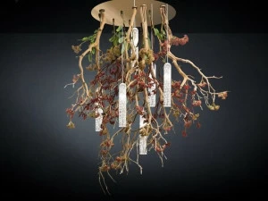 VGnewtrend Светодиодный потолочный светильник из муранского стекла Flower power 8880184.27