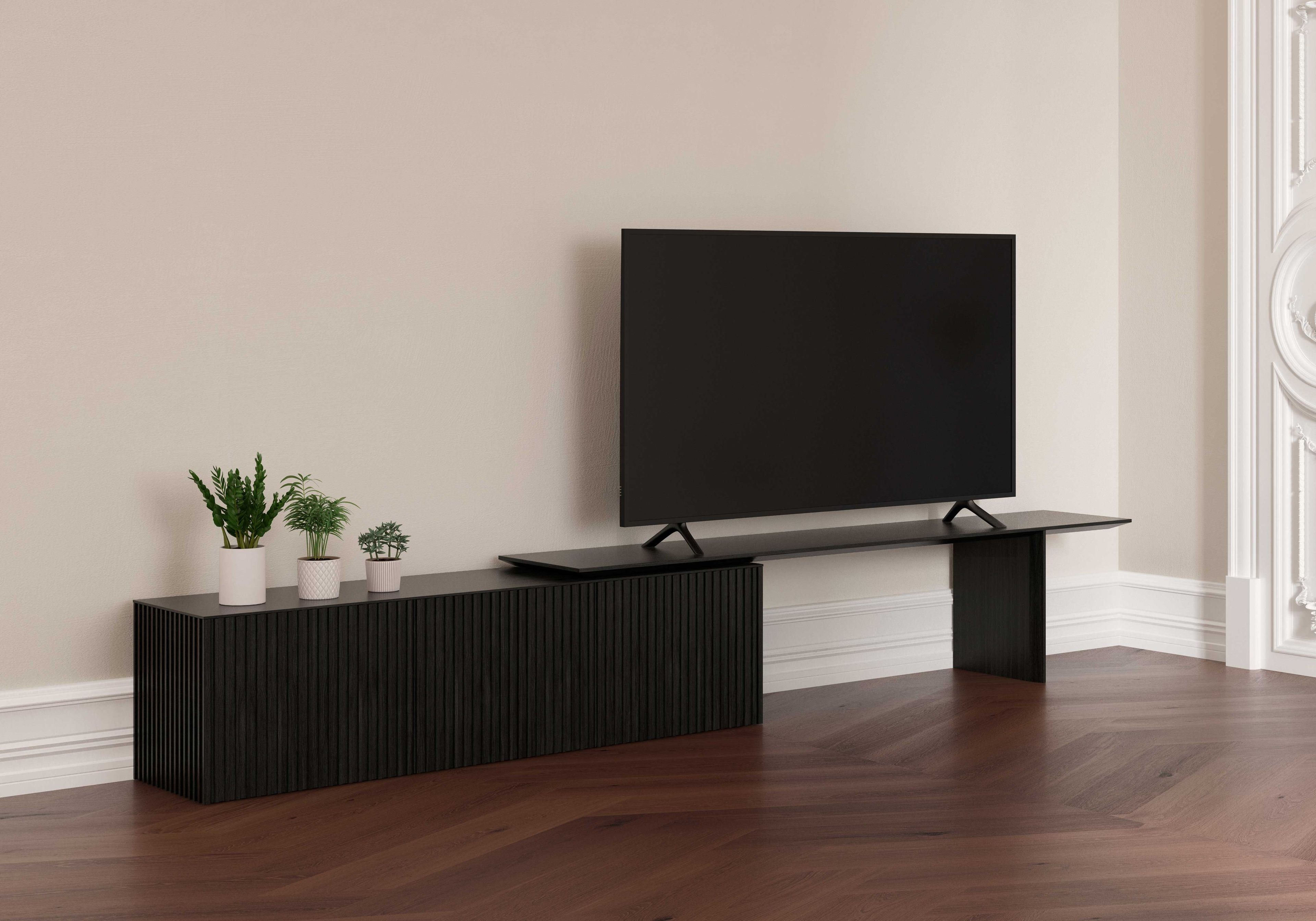 Деревянный шкаф для телевизора с распашными дверцами Punt VELASCA EXTENSIBLE ARCH-00141981 - Вид №10