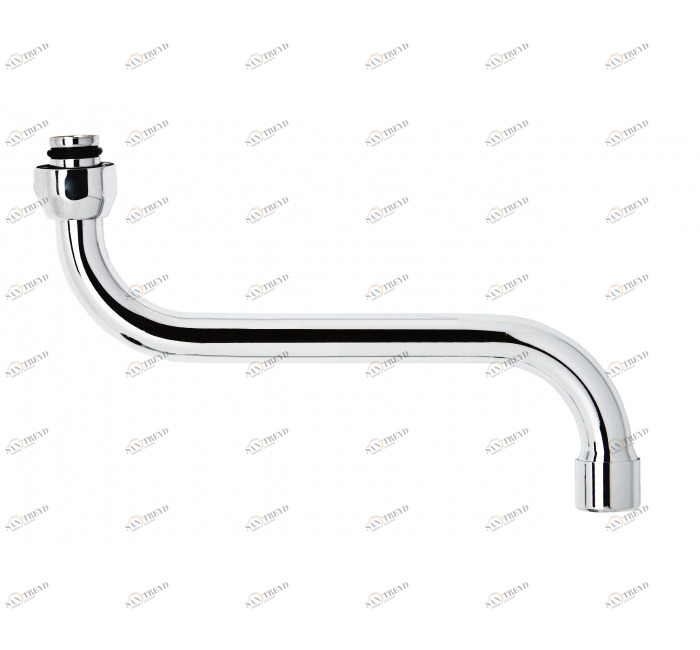 GENEBRE 68910 45 Излив трубки низкий 18 см 