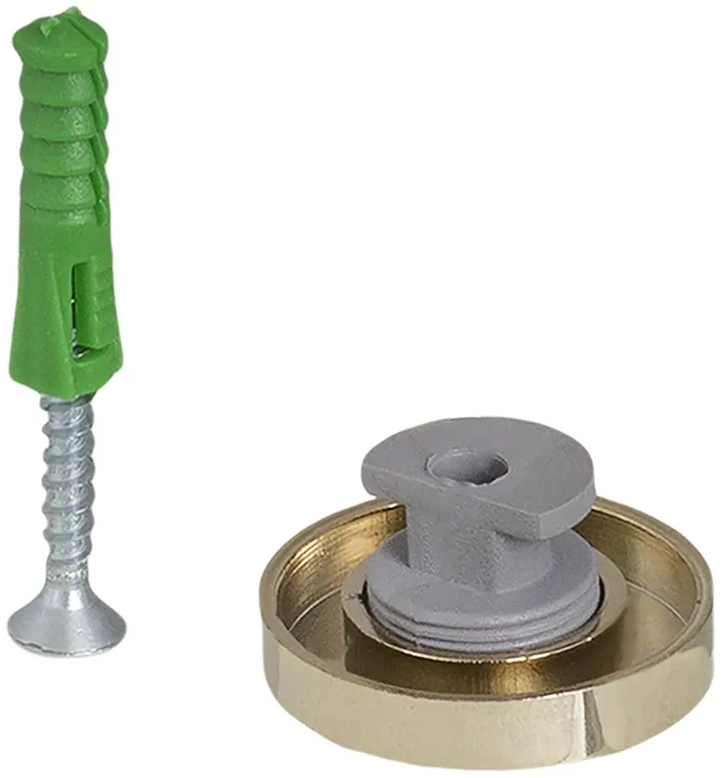 Santreyd Зеркалодержатель 28 мм золото - элегантное крепление для интерьера 14242553