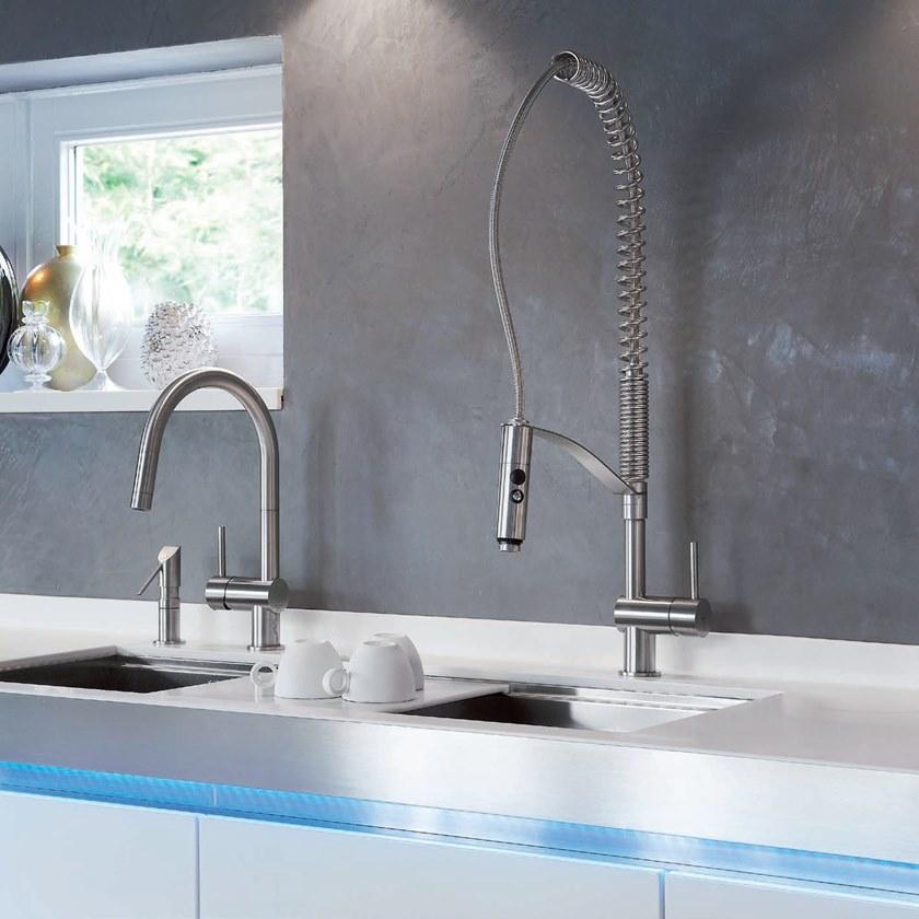 MGS Профессиональный смеситель для кухни из нержавеющей стали Vela sun-id-1513702 - Вид №4