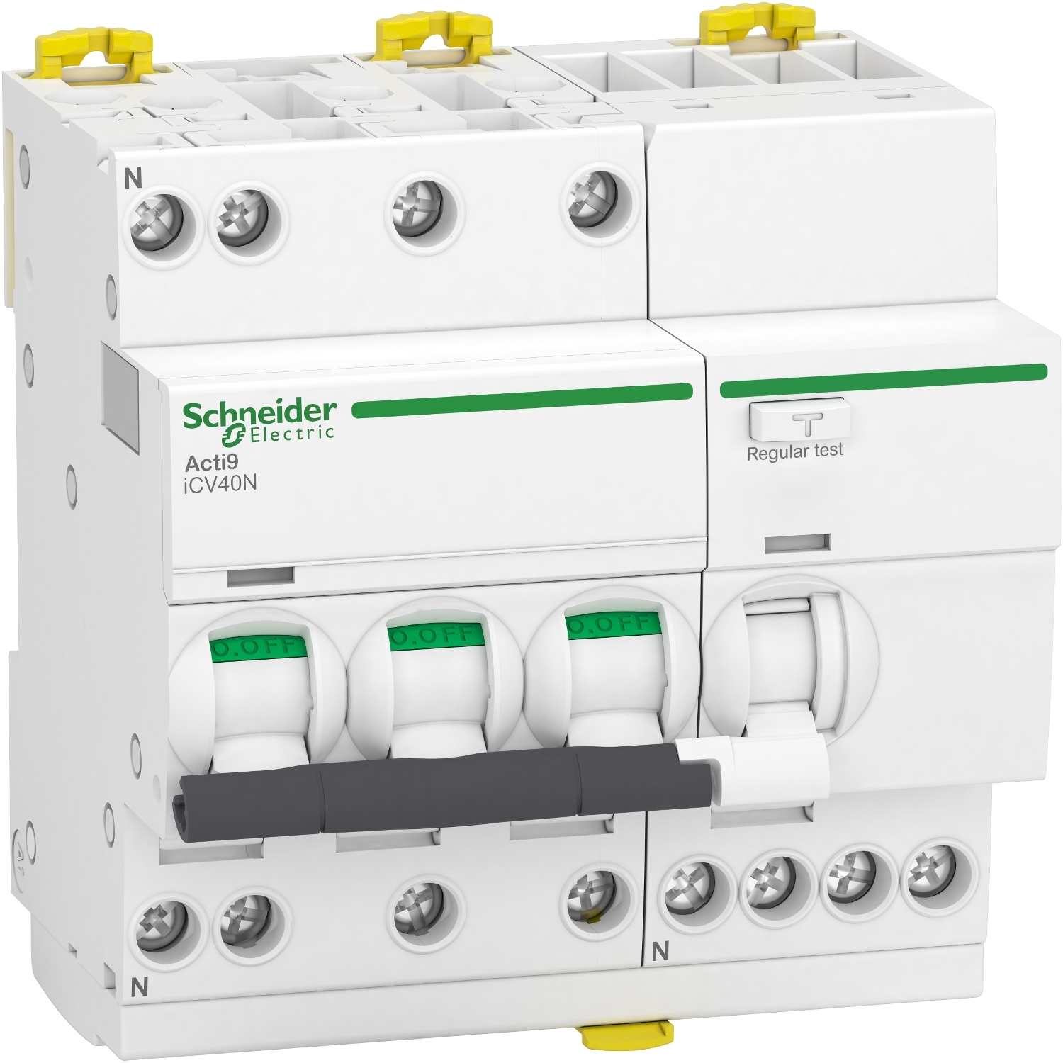 A9DH3732 Выкл. авт. дифференциального тока iCV40 3P+N 6кА 32A B 30мA тип AC Schneider Electric Acti9 