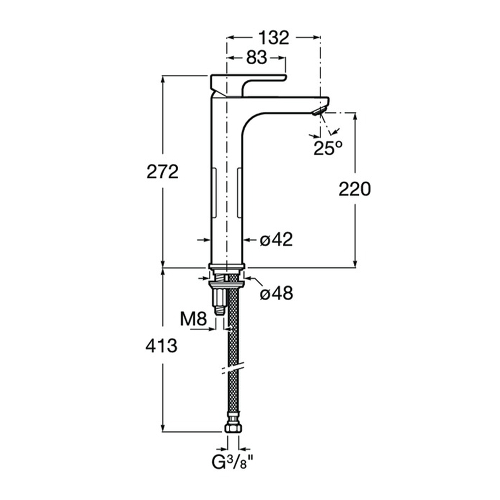5A3H09C00 Смесители для раковины Tece  - Вид №1