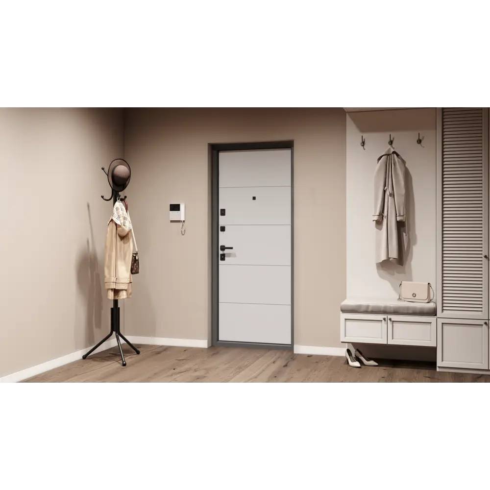 TOREX Этника Бьянко - входная металлическая дверь с защитой от шума 89384560 STLM-1541699 - Вид №13