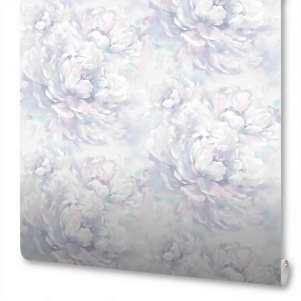 Обои флизелиновые WallSecret Grand Fleur сиреневые 1.06 м 8622-17 85104797 STLM-2162345 Grande Fleur