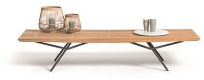 MANUTTI Скамья в ироко без спинки San sun-id-1445757 - Вид №2