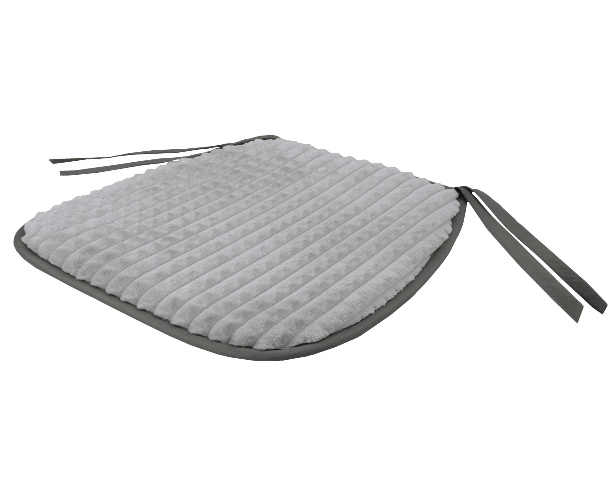 Галета Santreyd «Плюш» серая для стула 40×38 см 82234008 STLM-0022492 - Вид №1