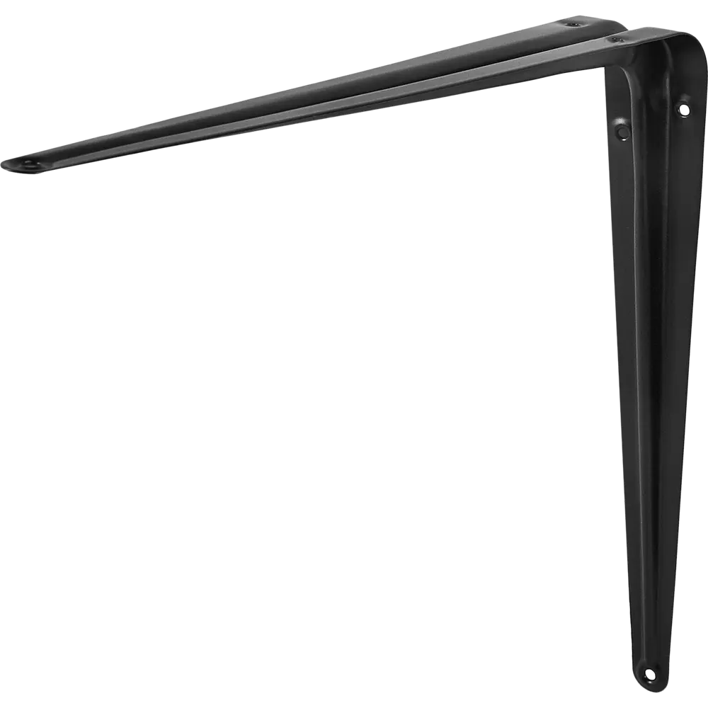 Утилитарный кронштейн Normo 30x35 см нагрузка до 23 кг цвет черный 89438015 STLM-2080673 Santreyd  - Вид №1