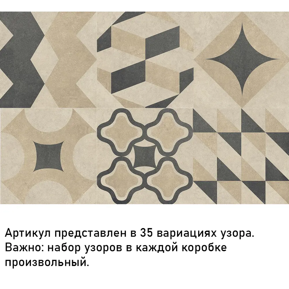 Керамогранит «Милан Брера» 30x30 см 1.35 м² цвет бежевый 82120345 STLM-2197188 COLISEUMGRES  - Вид №3