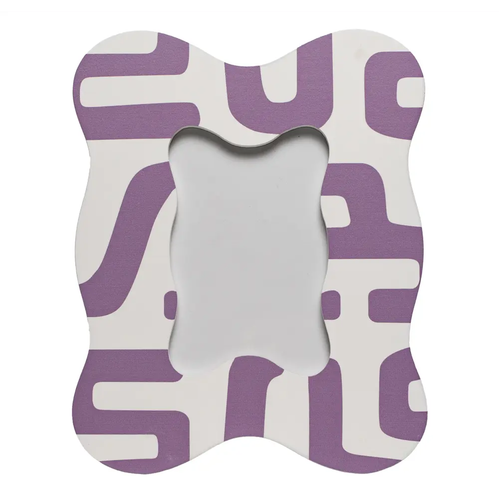 Рамка без паспарту 10x15 см МДФ цвет фиолетовый Santreyd STLM-2001691 - Вид №1