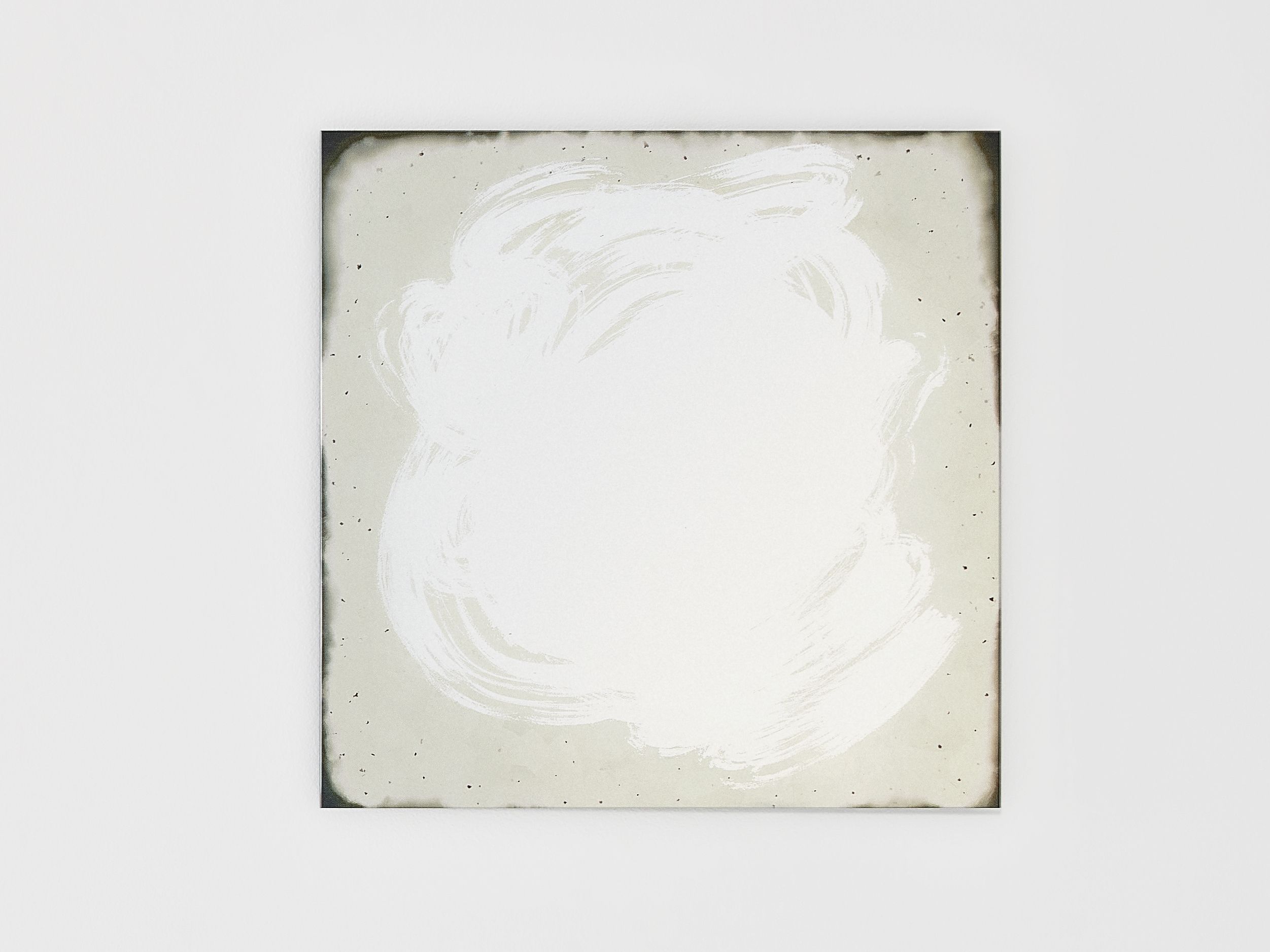 Квадратное настенное зеркало Glas Italia Scribble ARCH-00093388 - Вид №1