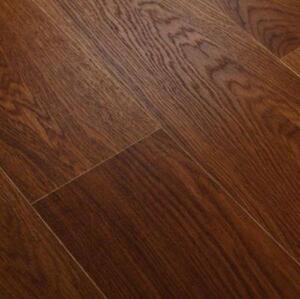 Паркетная доска GreenLine Effect Коньячный 1 полосный Дуб Селект с брашью (Текстурированная) 2200х186 мм.