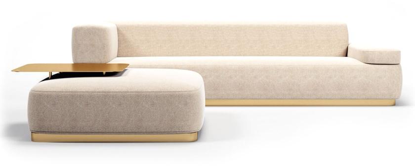 Aston Martin 3-х местный диван из нубука V255 sun-id-1464495 - Вид №8