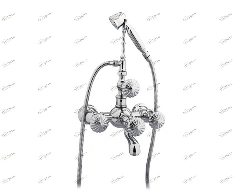 035416.C00.50 Душевой набор для ванны Яркий хром Mestre Artica