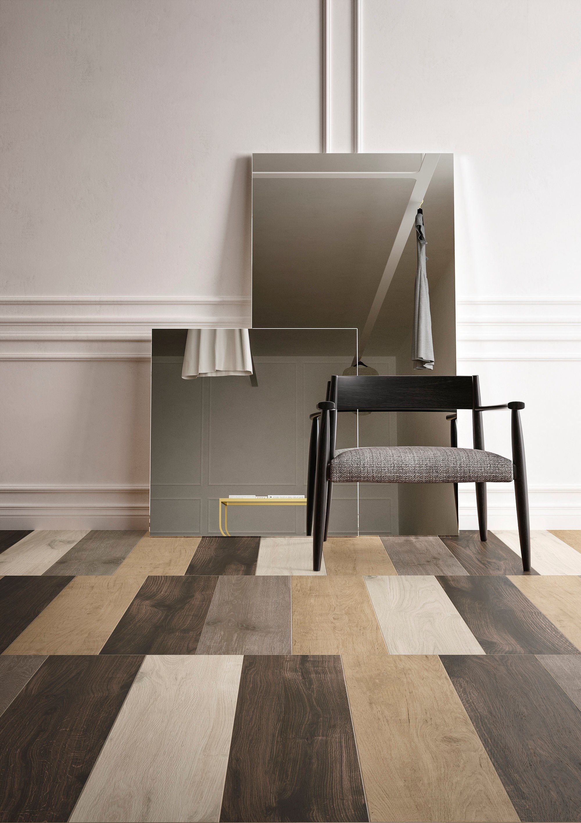 Напольное покрытие из керамогранита под дерево Fiandre Bois urbain ARCH-00055607 - Вид №5