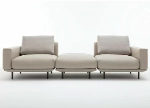 Rolf Benz Секционный кожаный диван