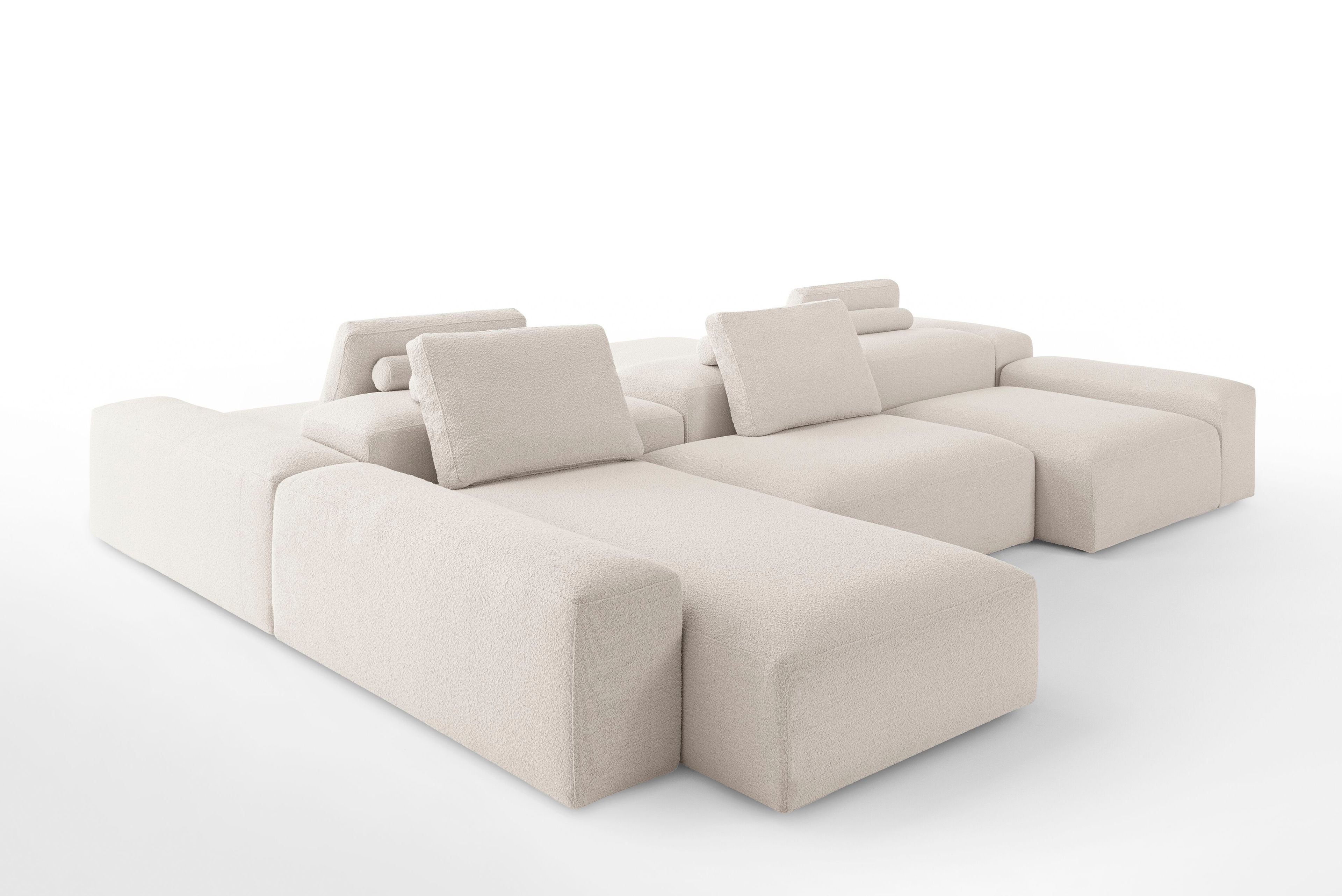 Секционный диван из ткани Felis Softliving ARCH-00129186 - Вид №10