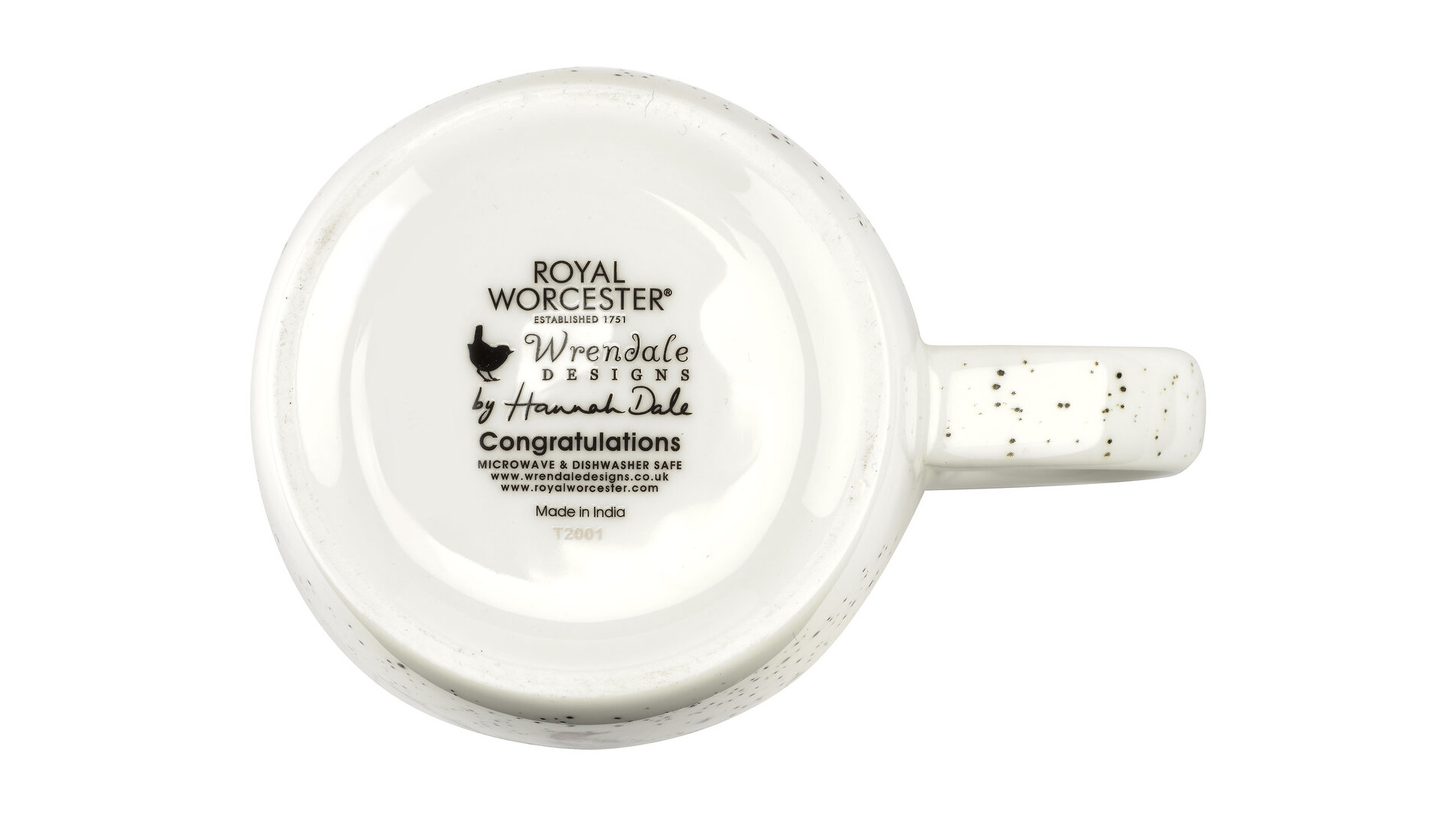 10669753 Royal Worcester Кружка Royal Worcester "Забавная фауна.Поздравляю" 400мл (пингвин) Фарфор  - Вид №3