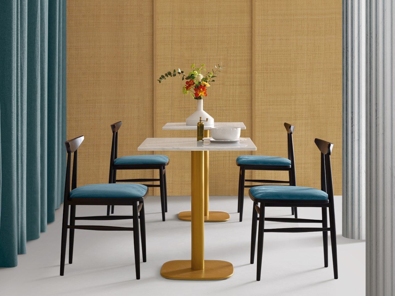 Деревянный стул с мягким сиденьем Quinti Sedute TIMELESS ARCH-00069841 - Вид №5