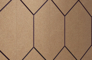 315 048 680 Пробковая 3D-плитка для стен Purple GRANORTE Groovy