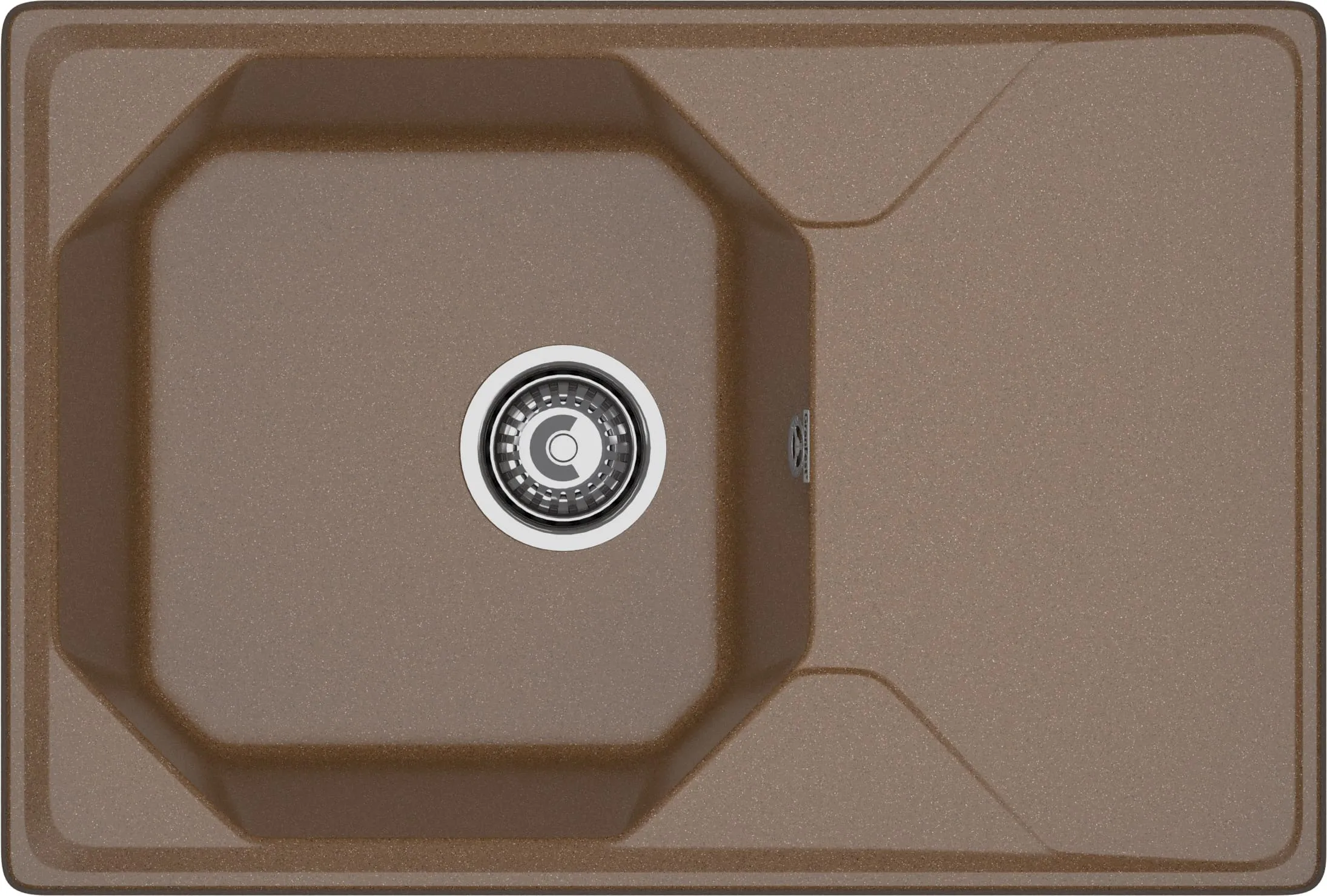 Кухонная мойка Искусственный камень UNIQUE S185 GranFest U-740L-S185