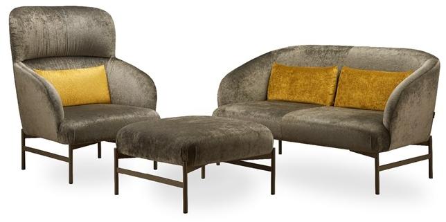 ROSSIN Подставка для ног из акриловой ткани Kamal metal sun-id-1465960 - Вид №4