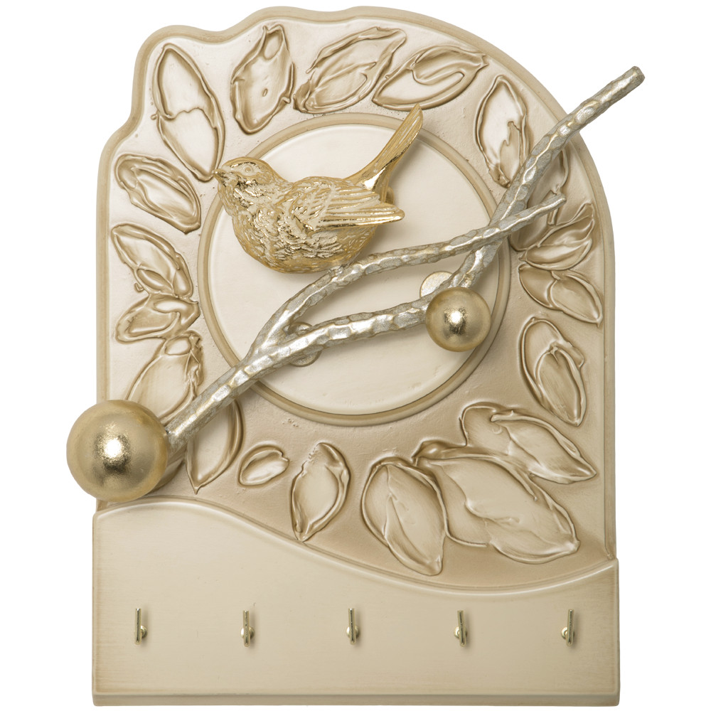 73001 Полка-ключница Терра Бранч Айвори Мраморное Золото BOGACHO 4627179659561 - Вид №1