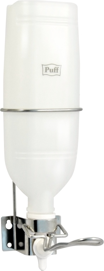 1402.168 Локтевой дозатор универсальный для жидкого мыла и дез растворов 1000 мл 8192 PUFF 