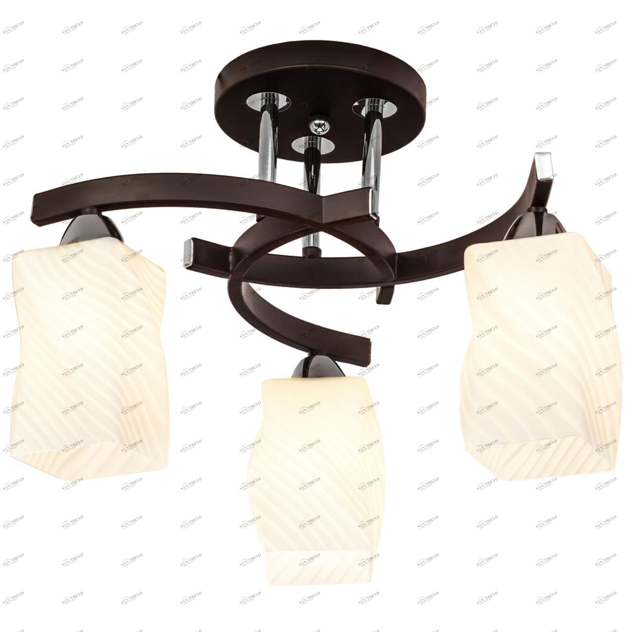 Потолочная люстра Silver Light Bertuccio 219.59.3 SILVER LIGHT BERTUCCIO 183334 Белый 