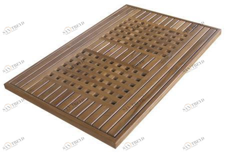 Il Giardino di Legno Прямоугольный коврик из тика  813 