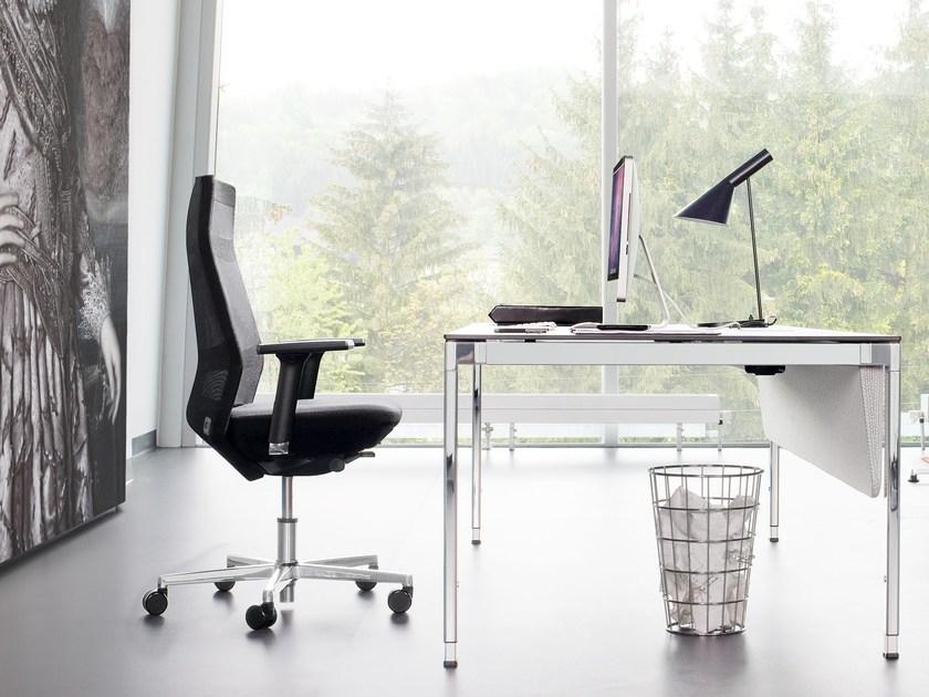 Wiesner-Hager Стул офисный вращающийся с 5 спицами и подлокотниками Ayo 5511 / 5512 - Вид №2