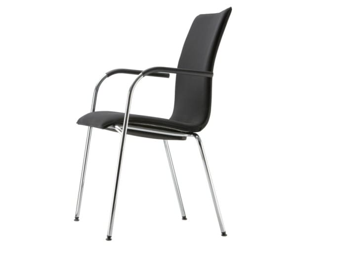 Мягкий штабелируемый стул с подлокотниками THONET S 160 ARCH-00075724 - Вид №1