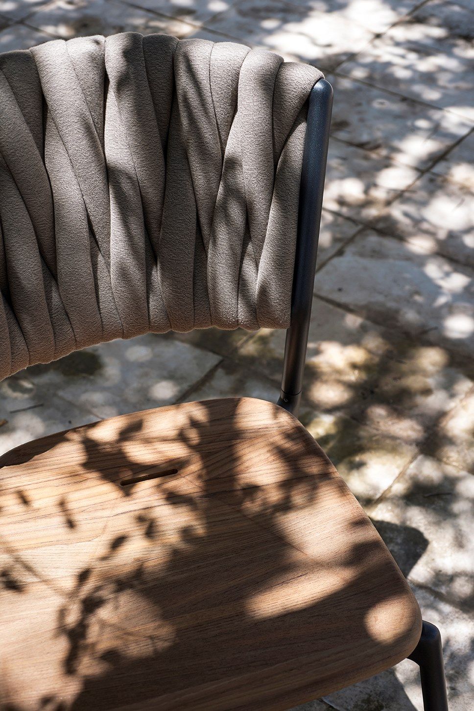 Садовый стул из тика и веревки RODA Piper ARCH-00009529 - Вид №2