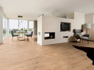 Пол из древесного волокна