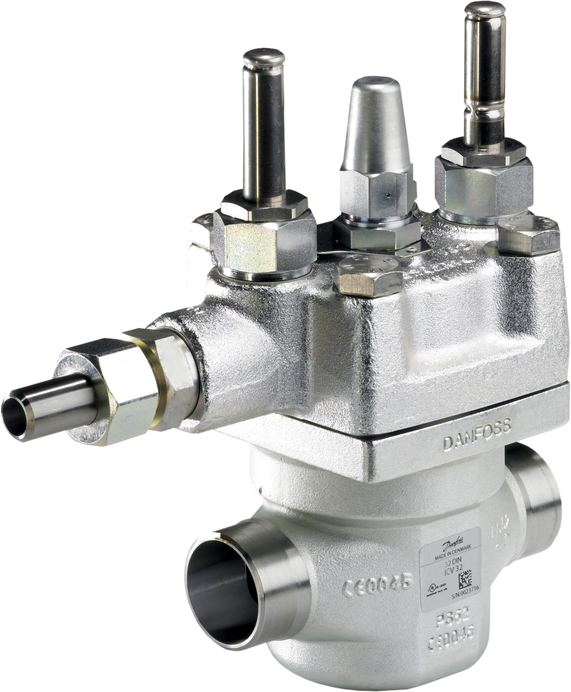 Danfoss ICLX — двухступенчатые клапаны ICLX 65 (D 65) Клапан соленоидный 027H6040  - Вид №10