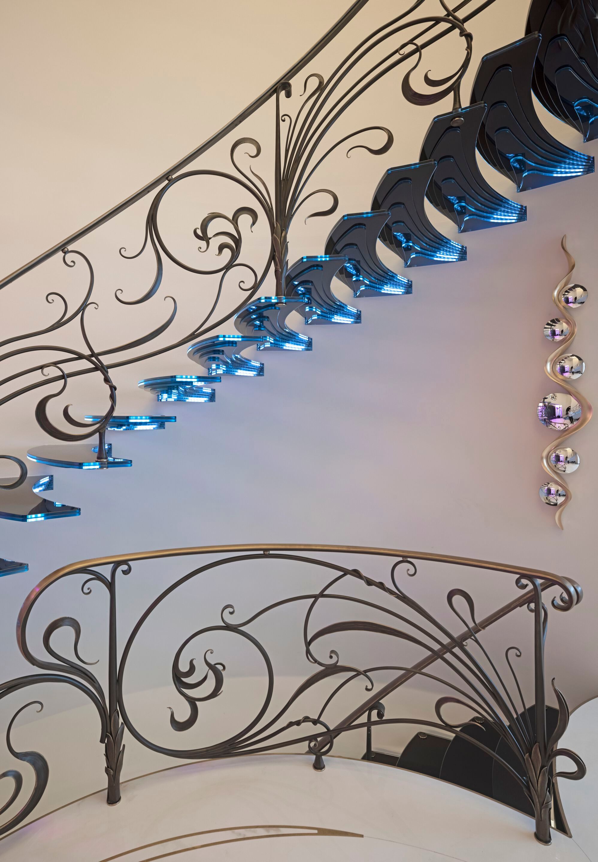 Самонесущая лестница с двойной структурой Siller Treppen SKY SCREW ARCH-00062314 - Вид №3