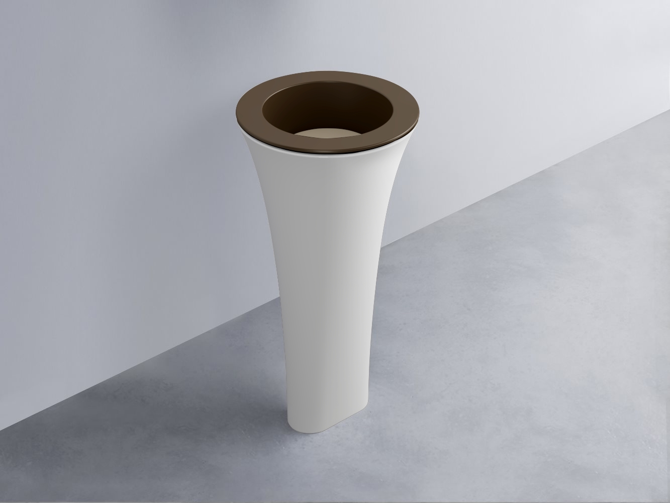 AMLA45-CA+AMPILT-AV+AMCOLT-BL Раковина Amedeo Tondo отдельностоящая cielo Enjoy + Amedeo Ceramica Cielo