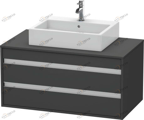 Тумбочка подвесная Ketho #KT6655 1000 x 550 мм Duravit KT665504949