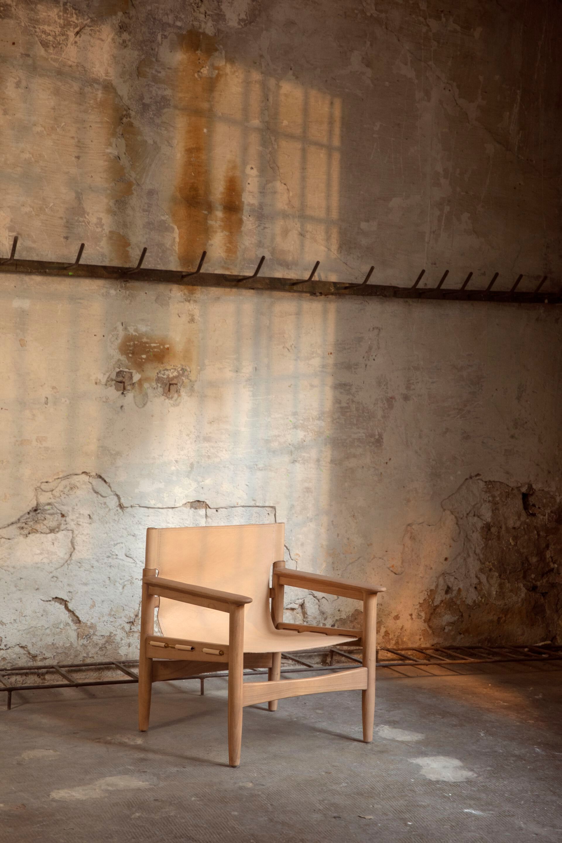 Кожаное кресло с подлокотниками Pilma ZANZIBAR ARCH-00087166 - Вид №7