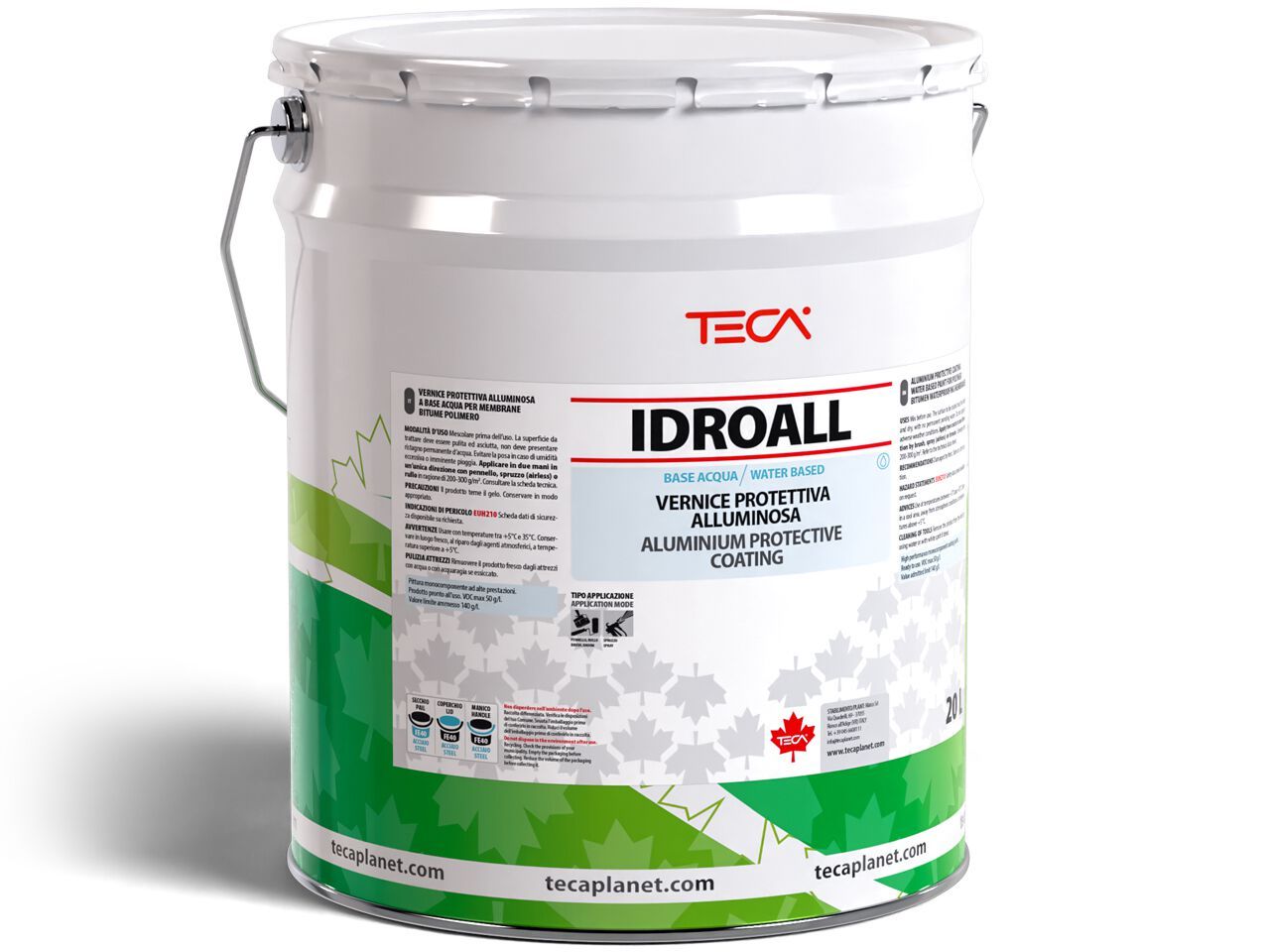 Защитная алюминиевая краска с синтетическими смолами Teca IDROALL ARCH-00035759 - Вид №1